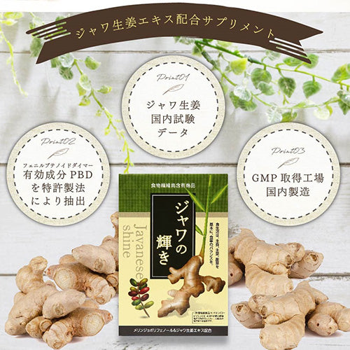 栄養機能食品★健康・美容・冷え性に≪ジャワの輝き≫1箱（10ｇ×30包）