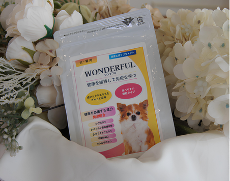 【小型犬にオススメ少量パック】WONDERFUL(ワンダフル)10g