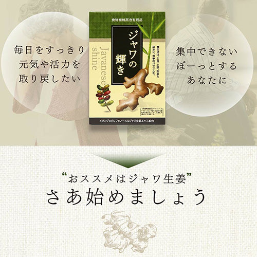 栄養機能食品★健康・美容・冷え性に≪ジャワの輝き≫1箱（10ｇ×30包）